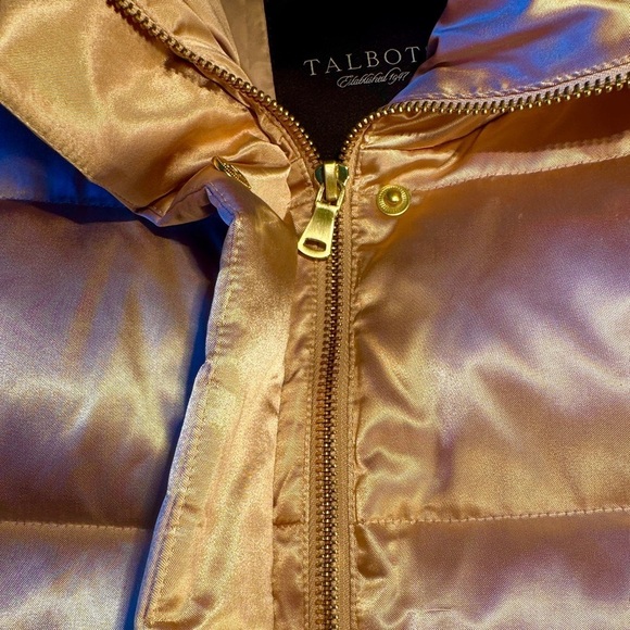 Talbots New High Collar Quilted Down Ladies Puffer Vest.WOW So Hot and Warm! 🥵🔥​ - Picture 7 of 13
